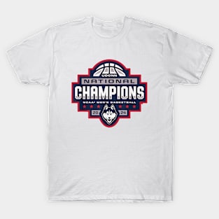 Connecticut Huskies National Champs 2024 Basketball Logo T-Shirt